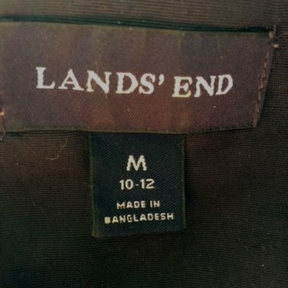 LANDS' END  Hooded Jacket Junior's Girls M 10-12 - Picture 6 of 7